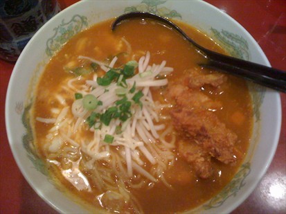Curry Cheese Ramen