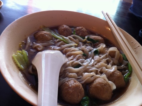 beef ball noodles