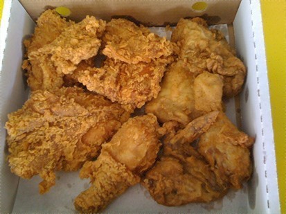 fried chicken.