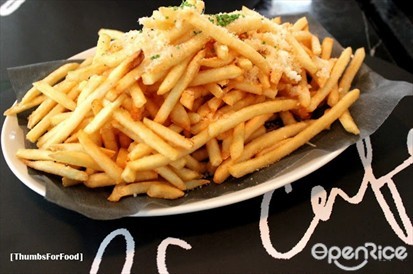 Truffle shoestring fries!