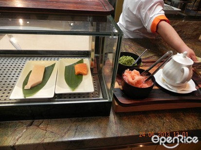 sashimi station - only kajiki & shake