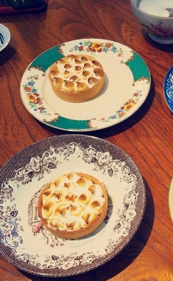 Passion Fruit Meringue Tart