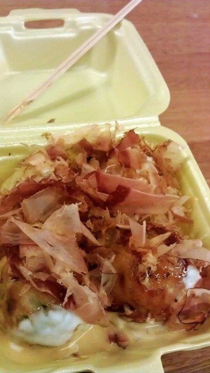 Octopus Takoyaki with Cheese