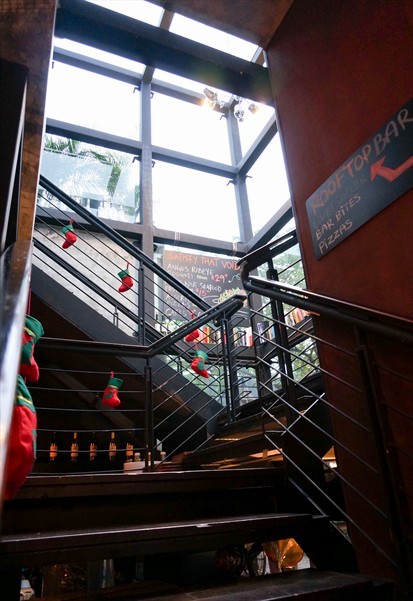 Stairway to Bar at Level 2