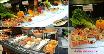 Seafood Antipasti, Mozzarella, Boccocino and Tomatoes