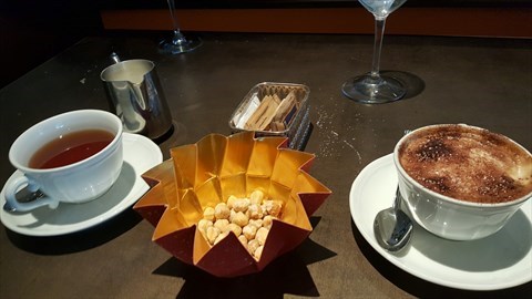 Tea and Cappuccino