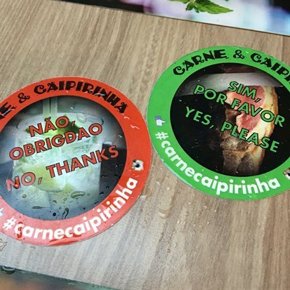 Red and Green disc