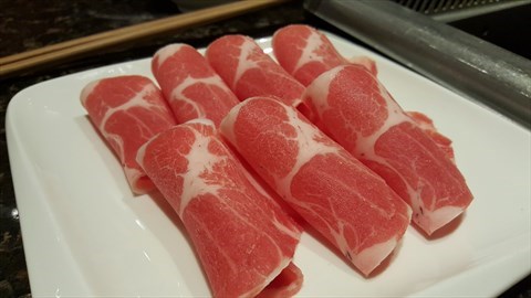 Sliced Black Pork