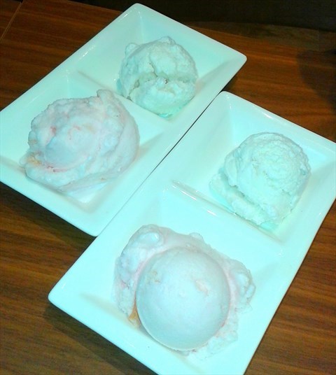 Lychee and Coconut Ice Cream