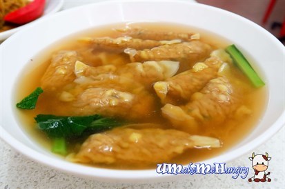 Bowl of Dumplings Soup - $5