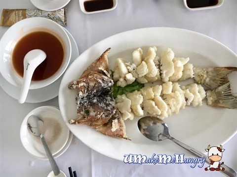 Deep Fried Garoupa with Salt and Pepper 椒盐石斑 