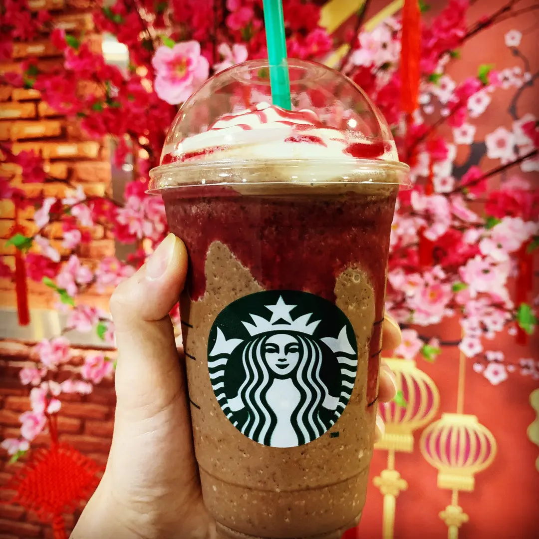 Blueberry Dark Mocha Frappuccino Starbucks S Photo In Tampines Singapore Openrice Singapore